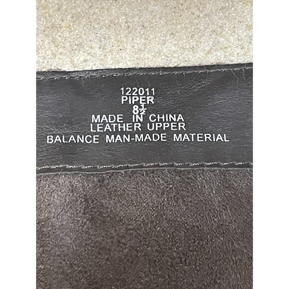 Bjorndal PIPER -Autumn Brown Suede Leather Calf High Riding Boots Women’s Sz 8.5 - Picture 10 of 11